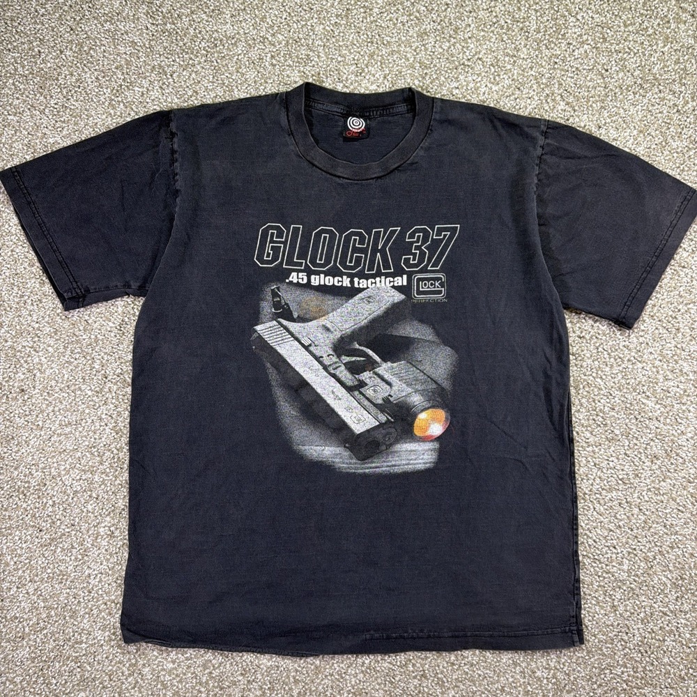 Vintage Lock Protection Graphic Tee Grail Size Large 90s
